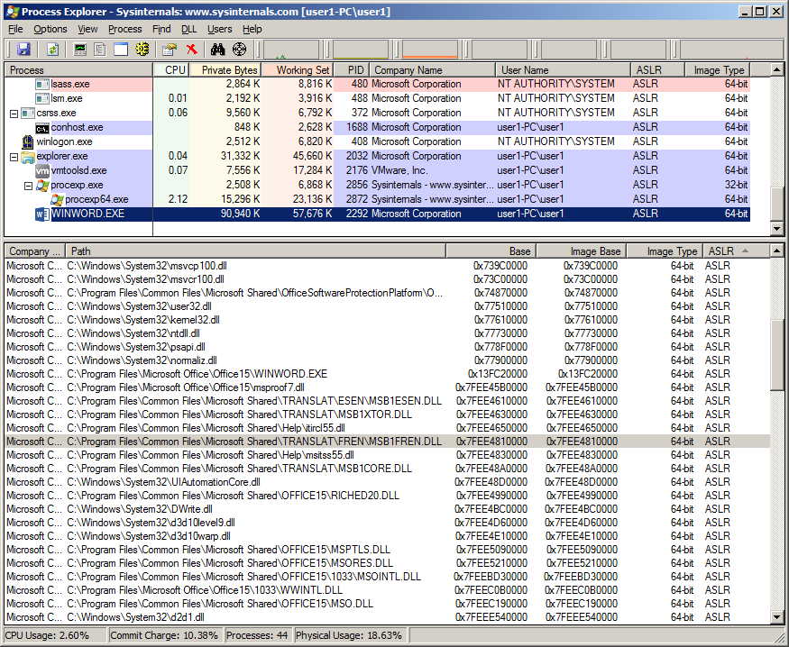Bypassing Windows ASLR in Microsoft Office using ActiveX controls
